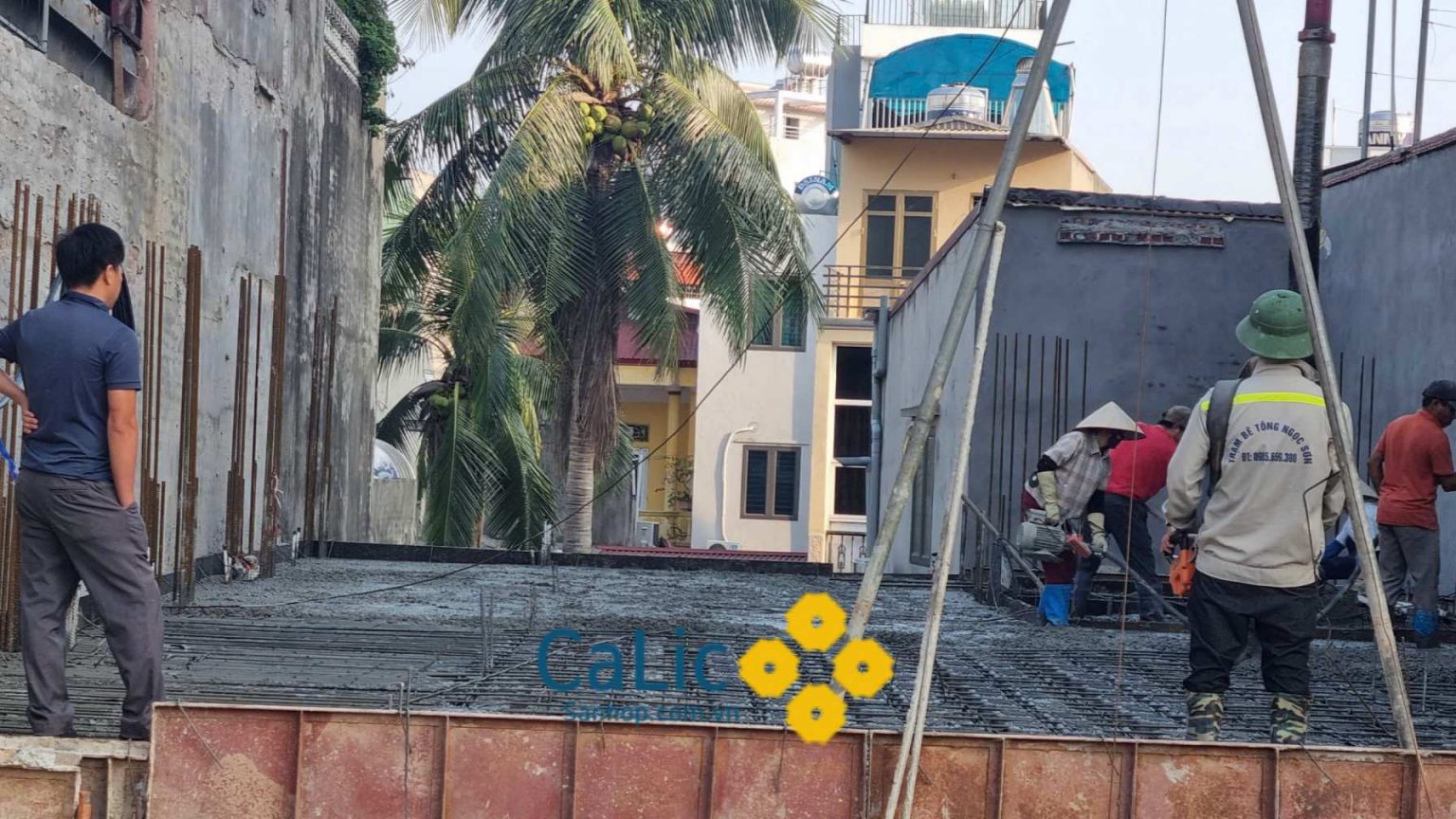 Calic tư vấn thi công sàn Tbox anh Hưng - Hà Đông